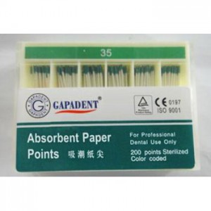 高品質GAPADENT®歯科用ペーパーポイント#35