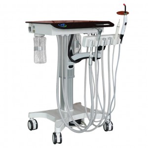 Greeloy GU-P302S 歯科可動式ユニット歯科診療用トレーテーブル高さ調節可能