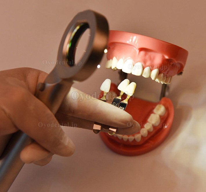 歯科ベースライト３つ発光スペクトルシェードマッチング歯色比色計