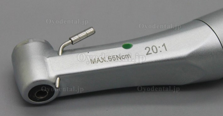 YUSENDENT® COXO CX235C6-19歯科減速20:1プッシュボタン式インプラント用コントラアングルハンドピース