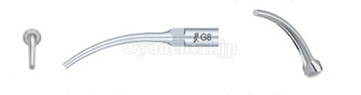 Woodpecker® 歯科用G8超音波スケーラー用チップ（クラウン除去用、EMSと交換、5本入）