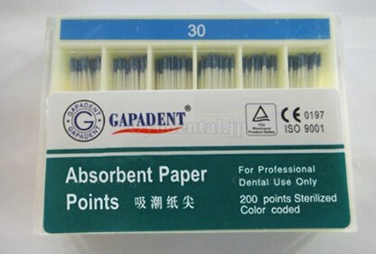 高品質GAPADENT®歯科用ペーパーポイント#30