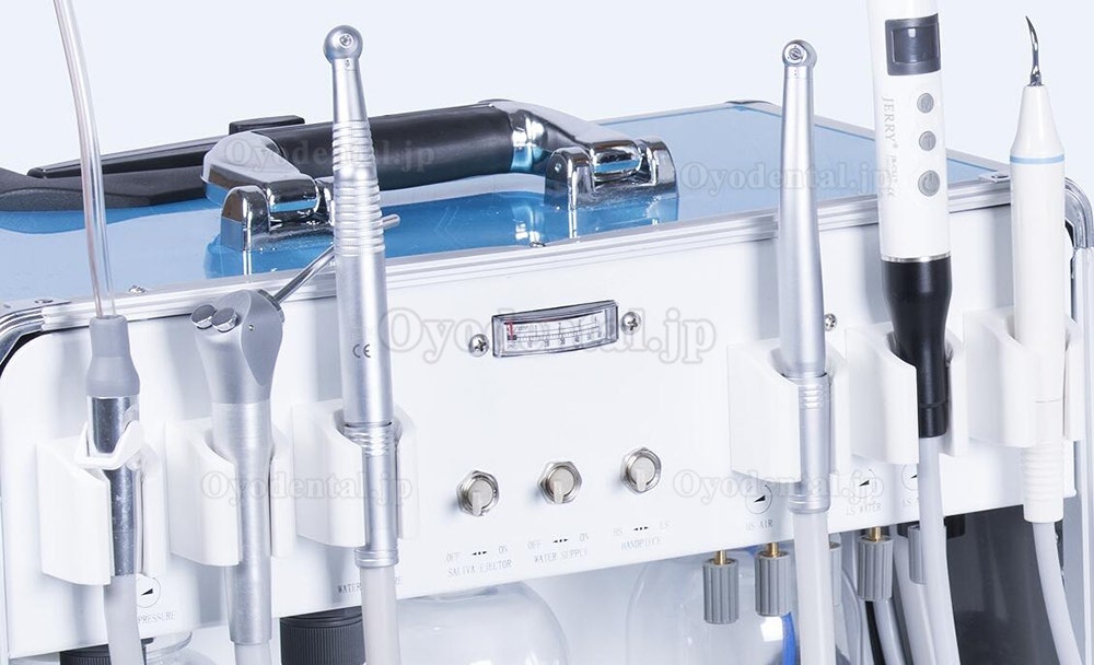 Greeloy®歯科用ポータブル式診療チェアGU-P 109A + GU-P206ポータブル診療ユニットライト付き+ 収納バッグキット