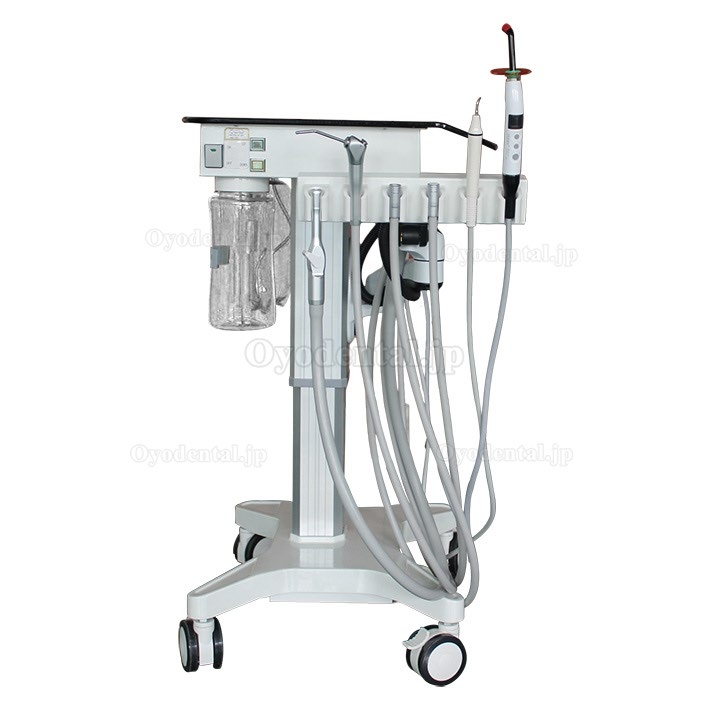 Greeloy GU-P302S 歯科可動式ユニット歯科診療用トレーテーブル高さ調節可能