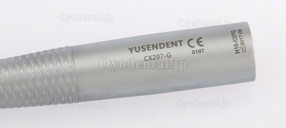 YUSENDENT® COXO CX207-GK-PQ歯科用ライト付き高速タービン（KAVOとコンパチブル、カップリング付き）