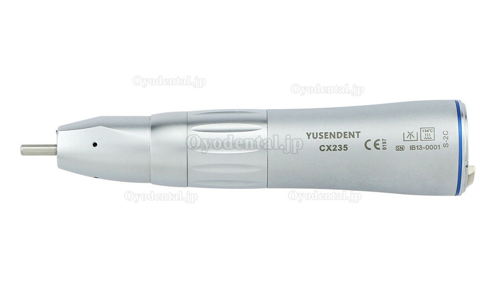 YUSENDENT® COXO歯科用ストレートハンドピースCX235-2C（ライト付き、内部注水、NSKとコンパチブル）